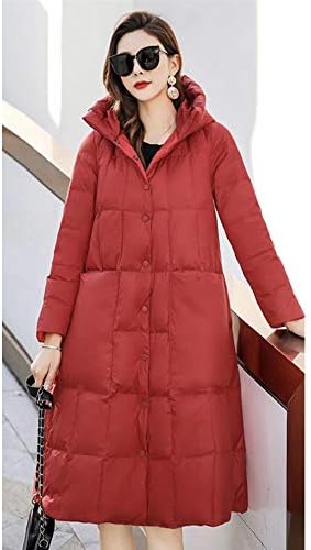 AKT duga jakna Ženska zimska ultra svijetlo dolje jakna Ženska kaputa s kaputama Ženska Parke
