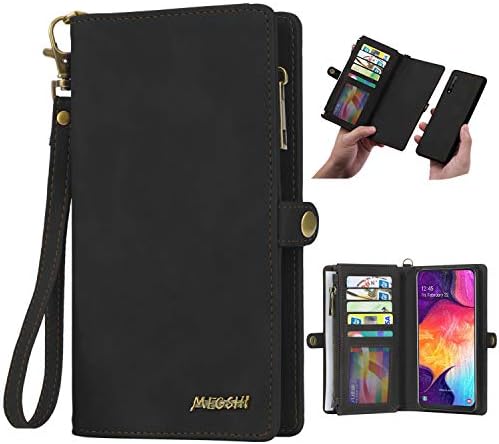Simicoo LG V60 ThinQ torbica za novčanik, LG V60 ThinQ FILP kožna futrola za kartice držač zipper torbica