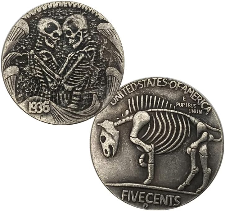 Šef beskućnika Antique Copper Stari srebrne kovanice Coin coin coins Srebrni novčići kovanice 20 mm Komemorativne