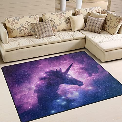 Unicorn Galaxy Nebula Veliki mekani prostirke za meko područje Playmat prostirki za djecu Igraonica Spavaća