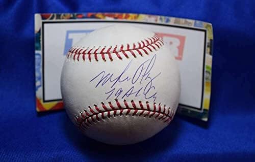 Mike Flanagan 79 CY Tri Star Coa Autograph Velika liga OML potpisana bejzbol - autogramirani bejzbol