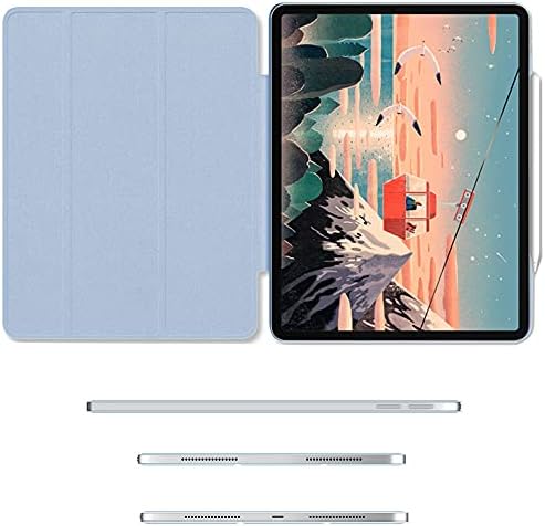 Slučaj Kenke za iPad Air 5.9 inča 2022/2020, magnetni pričvršćivač Smart Cover [Podrška za olovke / punjenje],