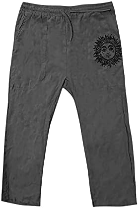 Muške hlače opušteno Fit Muškarci Kućni opušteni fit na otvorenom Moda Osnovne ležerne hlače za brzo sušenje