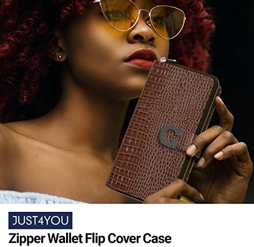 JUST4YOU iPhone 11 Pro Max futrola za novčanik sa držačem za kartice Zaštitna koža Flip Folio Cover futrola