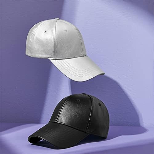 MHYFC PU kožni šešir Ležerni suncobran kratki rudar Konjički kapu kapa za bejzbol kapu muškarci i ženski