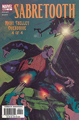 Sabretooth: Mary Shelley Overdrive 4 VG; Marvel comic book