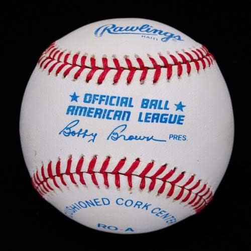 Mickey mantle potpisao je autogramirani oal bejzbol JSA ocena 9 loa bb77786 - autogramirani bejzbol