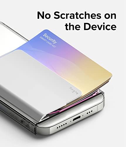 Držač kartice Cinke Side [2 Pack] Kompatibilan je s iPhone Galaxy pametnim telefonima, ljepljivi štap na