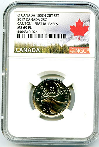 2017 CA O Kanada Kanadska kanadska 25 centi Najviša ocjena Najviša populacija Samo 1 Poznata prva izdanja