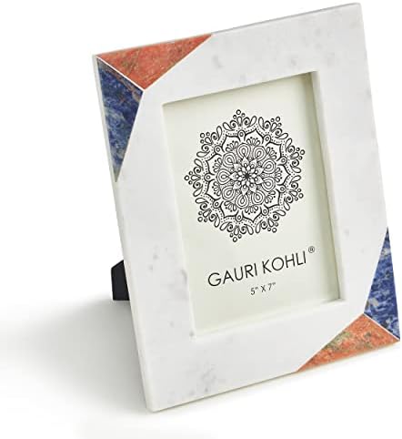 Gauri Kohli Calista Marble Frame za slike - 5 x 7