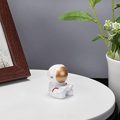Xhuangtech Creative astronaut figurica, 3D slatki smiješni praktični mjesec Spaceman Model Ornament za stol