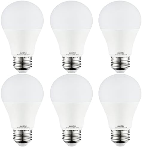 Sunlite 41756 LED A19 standardna sijalica za domaćinstvo, 9 vati , 800 lumena, Srednja baza , zatamnjiva,