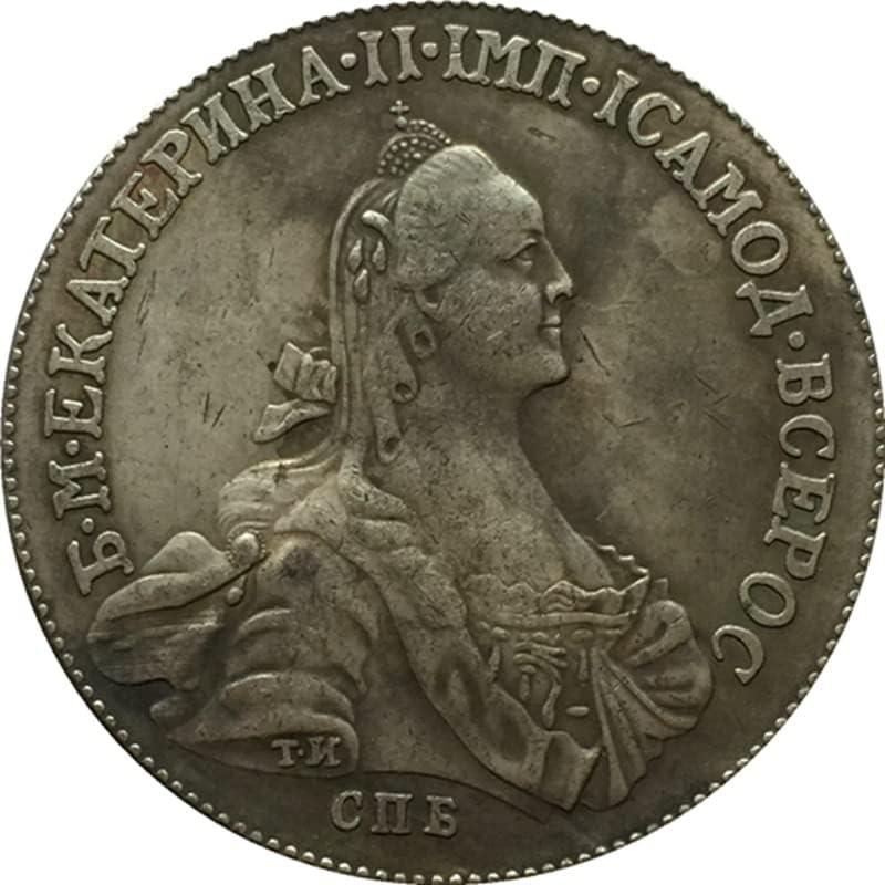 Nožni novčić ruskih antiknih 1766 rubalja