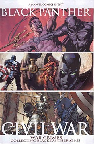 Građanski rat: Crni panter ratni zločini 1 VF / NM ; Marvel comic book