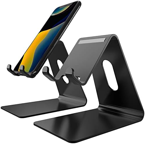 GWAWG 2Pack stalak za mobitel, kolijevka, držač, postolje za uredski stol aluminijumski stol kompatibilan