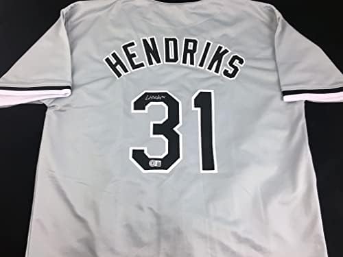 Liam Hendriks potpisali su autografirani sivi bejzbol dres Beckett COA - Veličina XL - Chicago bacač