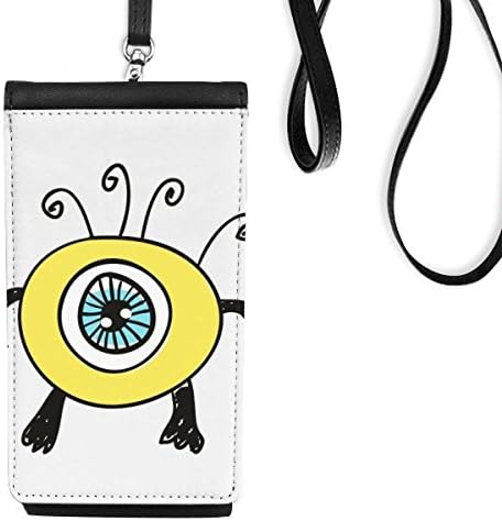 Univerzum i vanzemaljci Yellow Cyclops Telefon novčanik torbica Viseća mobilne torbice Crni džep