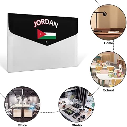 Zastava Jordana A4 fascikle 6 džepova harmonika Organizator datoteka vodootporna mapa dokumenata