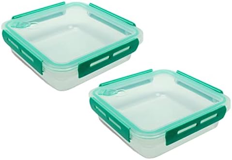 Biosmart Sandwich Container: za višekratnu upotrebu, BPA free plastic food Storage sa Snap-Off, nepropusni