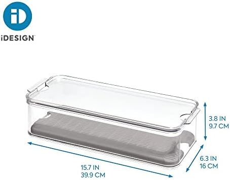 iDesign Crisp proizvodi plastični frižider i modularnu ostavu za slaganje sa poklopcem i unutrašnjom korpom