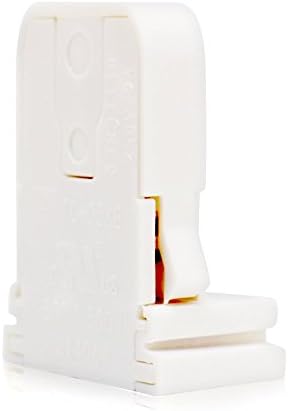 T8 LED držač lampe sa fluorescentnom cijevi nadgrobni spomenik, nehrđajuća okretna G13 baza , Srednja bi-pinska utičnica , za zamjenu LED fluorescentnih cijevi paket držača lampi okretnog tipa od 20