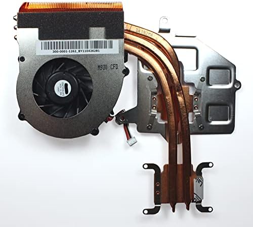 Power4Laptops zamjenski ventilator za Laptop sa hladnjakom kompatibilan sa Sony Vaio VPC-F136FM